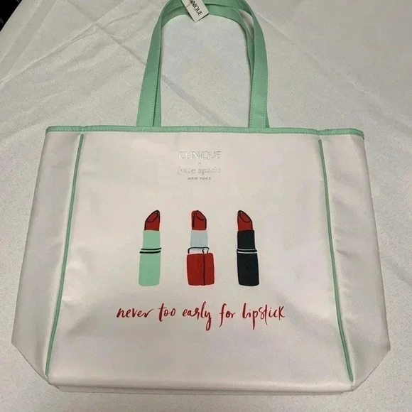CLINIQUE,Kate Spade ♠️ Tote Bag.NWT. - Picture 1 of 4